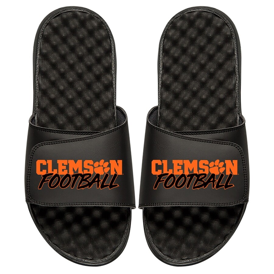 

Шлепанцы ISlide Clemson Tigers, черный