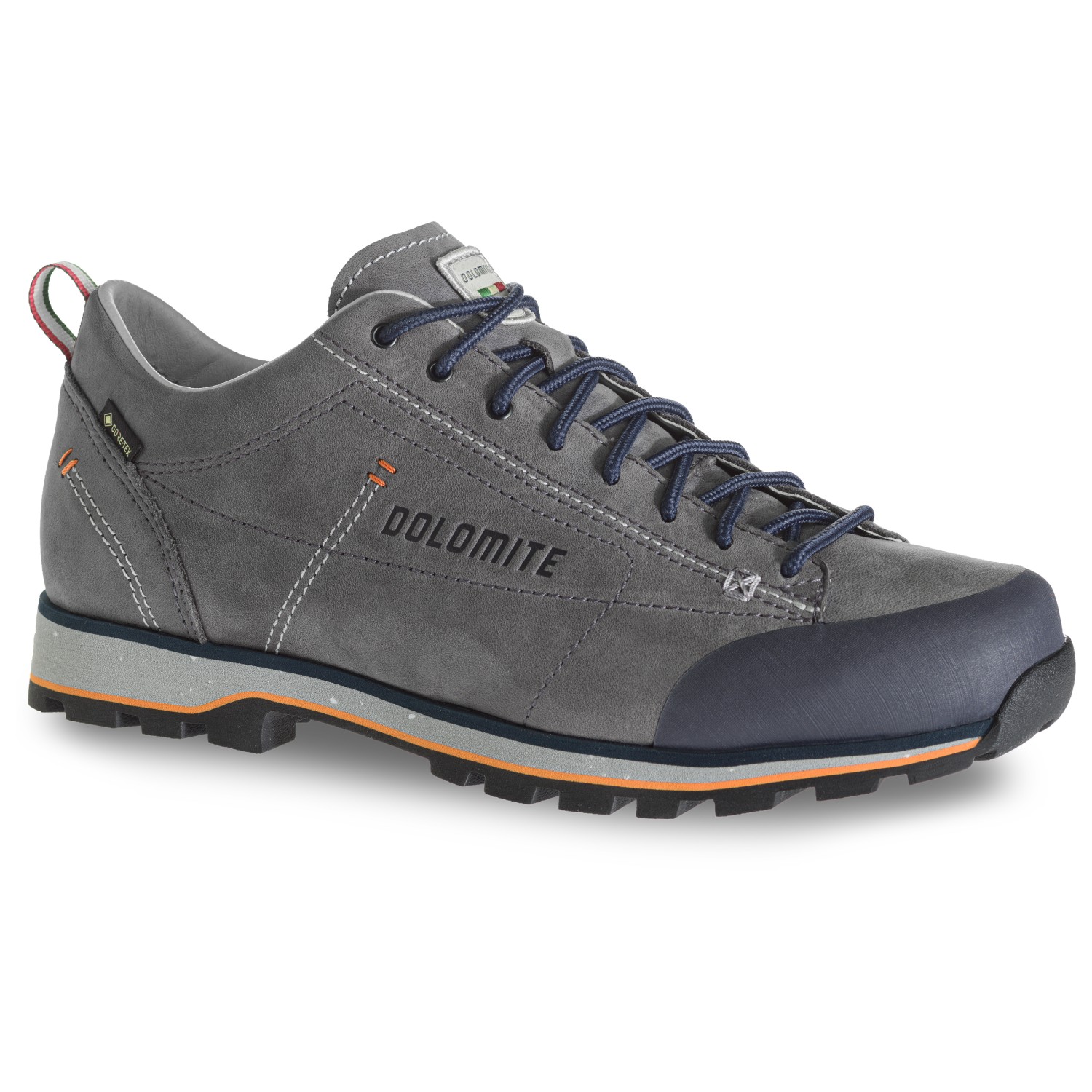 Повседневная обувь Dolomite Cinquantaquattro Low Full Grain Leather Evo GTX, цвет Storm Grey туфли zara smart leather черный