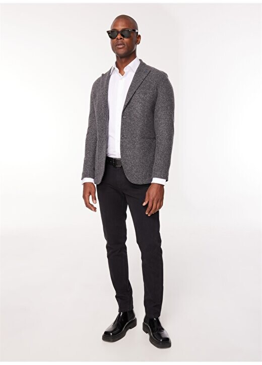 

Темно-серая мужская куртка Slim Fit A272ROGER689L064- AT.P.CO, темно-серый