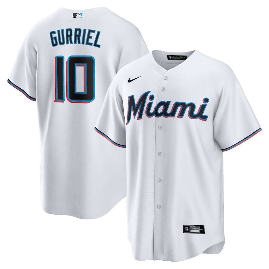 

Джерси Nike Miami Marlins, белый