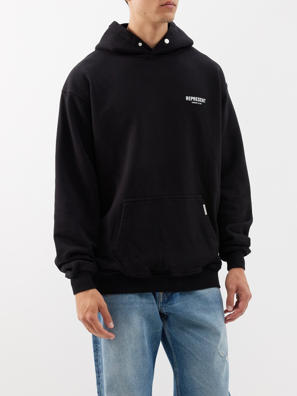 

Худи owner's club из хлопкового джерси Represent, черный