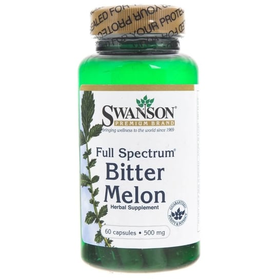 Swanson, Горькая дыня полного спектра, 500 мг, 60 капсул planetary herbals горькая дыня 500 мг 60 капсул