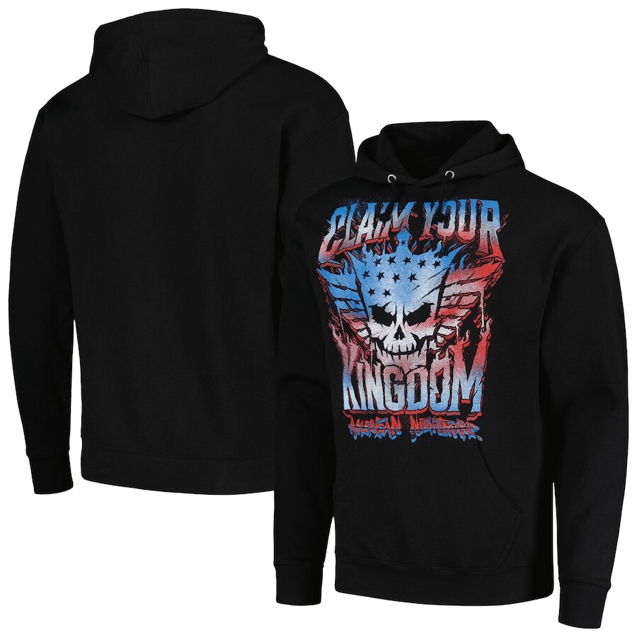 

Пуловер с капюшоном WWE Authentic Cody Rhodes, черный