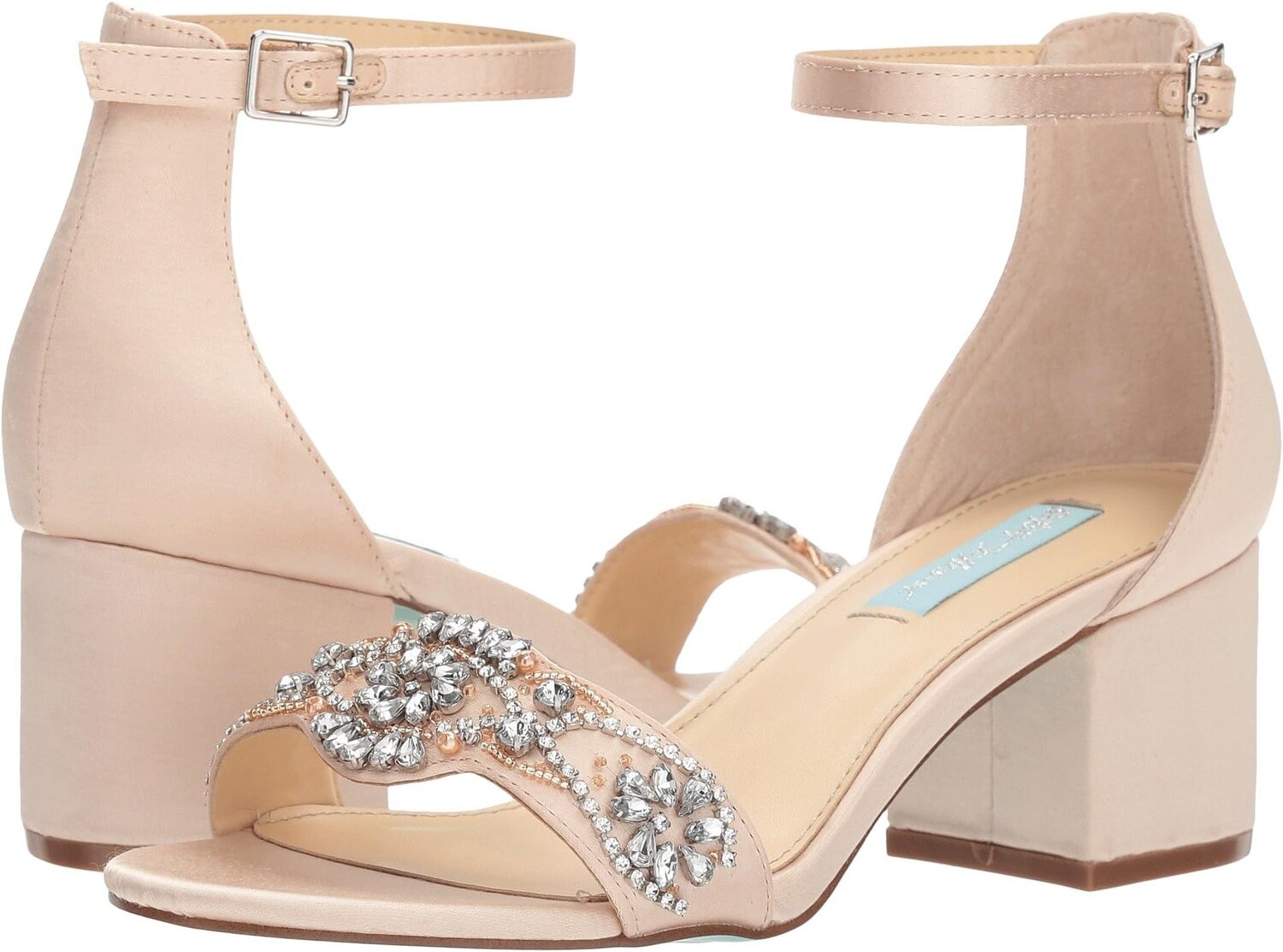 

Босоножки Mel Blue by Betsey Johnson, цвет Champagne
