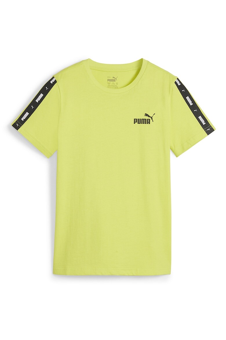 

Хлопковая футболка с логотипом Puma, зеленый