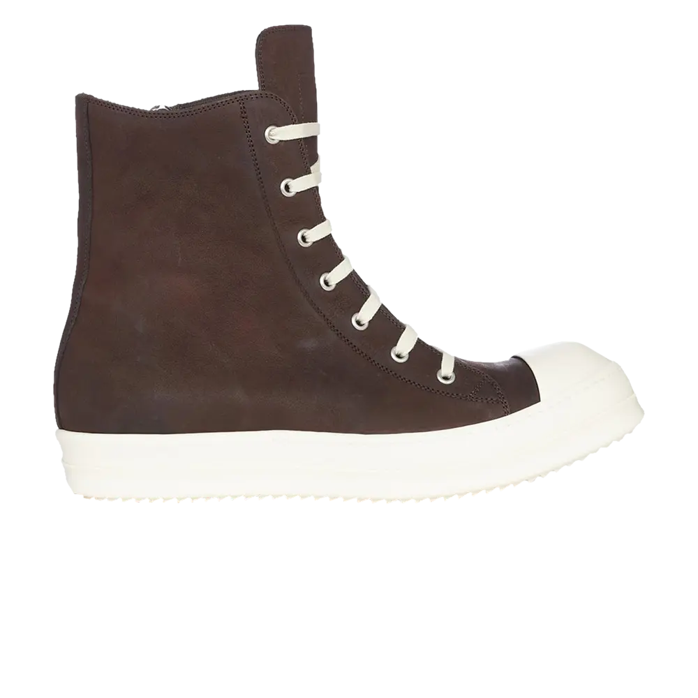 

Высокие кроссовки Rick Owens Luxor High, коричневый