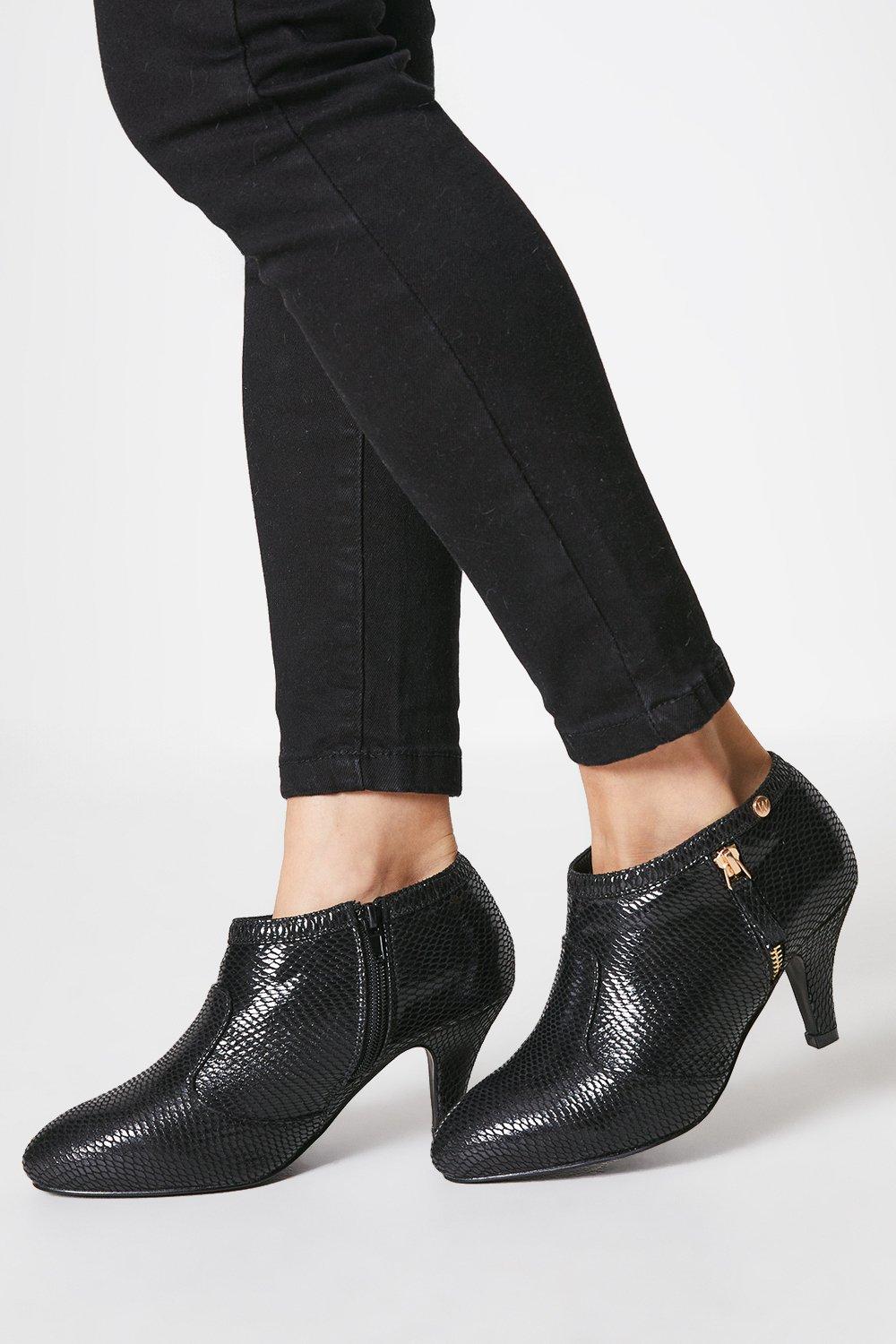 Широкие ботинки Annabelle с молниями Wallis, мультиколор черные замшевые ботильоны brighton vionic черный