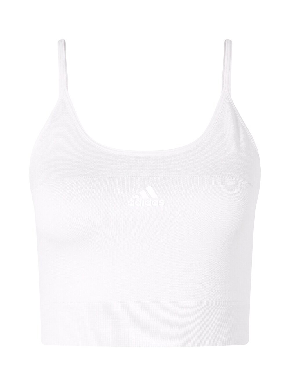 

Спортивный топ ADIDAS SPORTSWEAR, белый