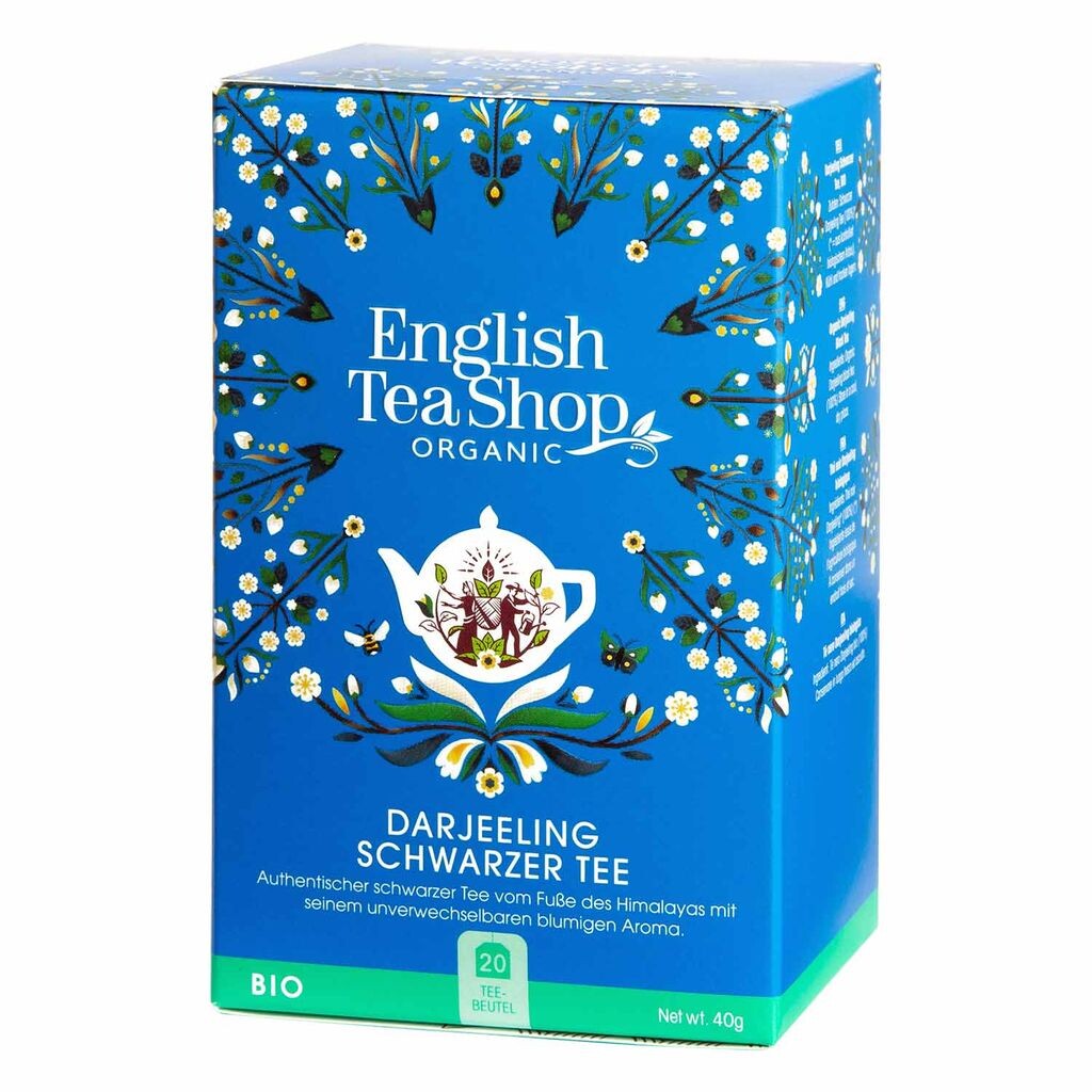 

ETS - Чай Дарджилинг черный, ОРГАНИЧЕСКИЙ, 20 пакетиков English Tea Shop