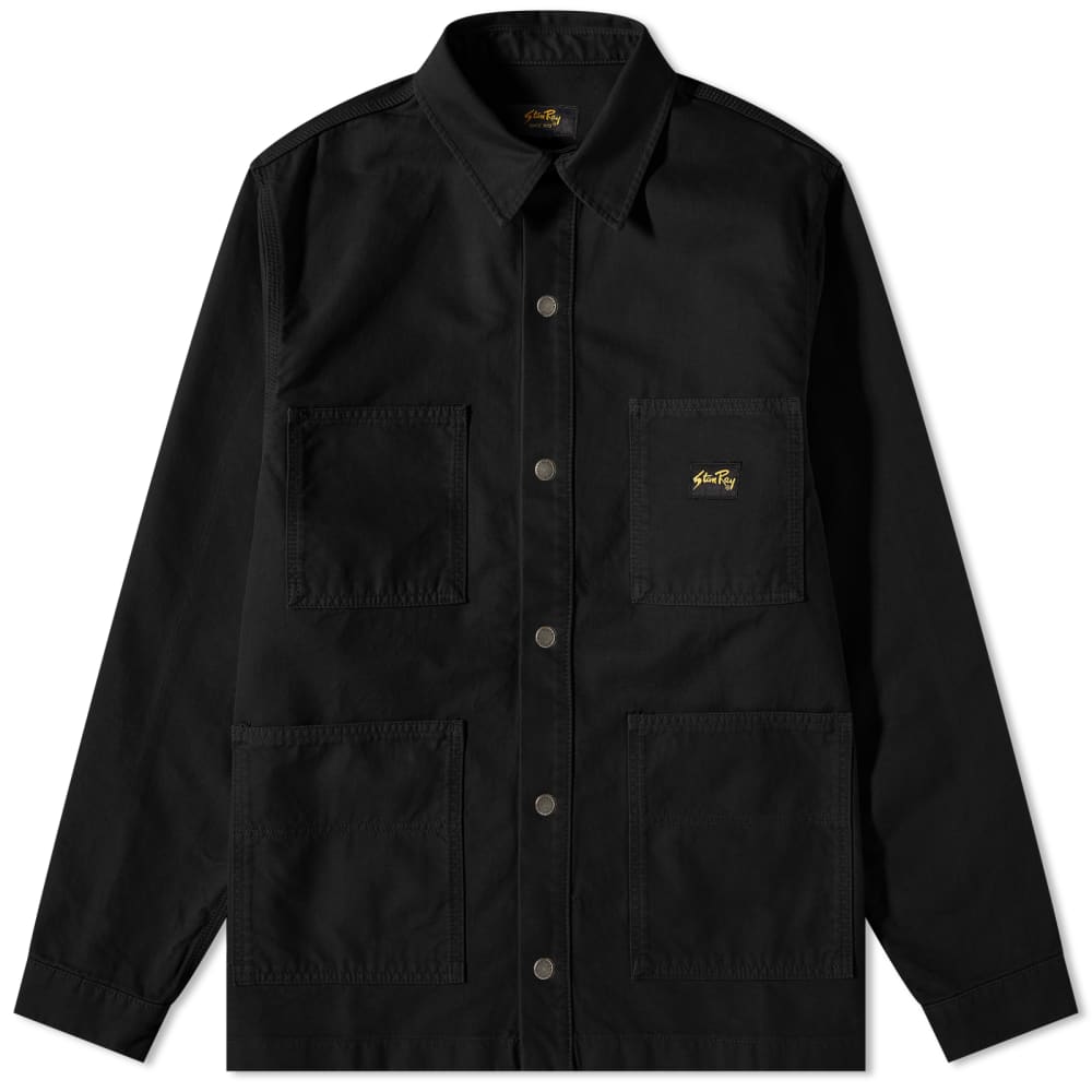 мужская демисезонная куртка stan ray winter barn coat оливковый размер m Куртка Stan Ray Barn, черный