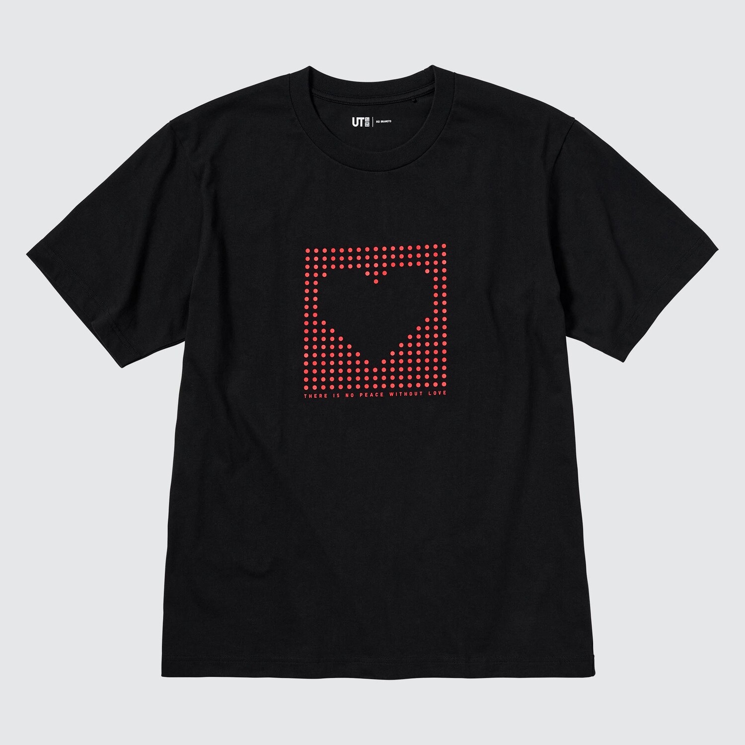 

Футболка Uniqlo Peace For All Rei Inamoto с графическим принтом, черный