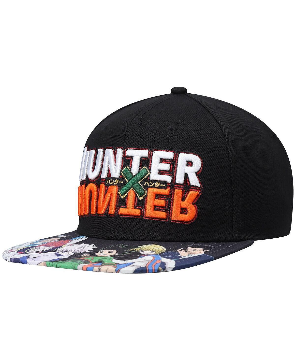 

Мужская черная кепка Hunter × Hunter с логотипом Snapback Bioworld