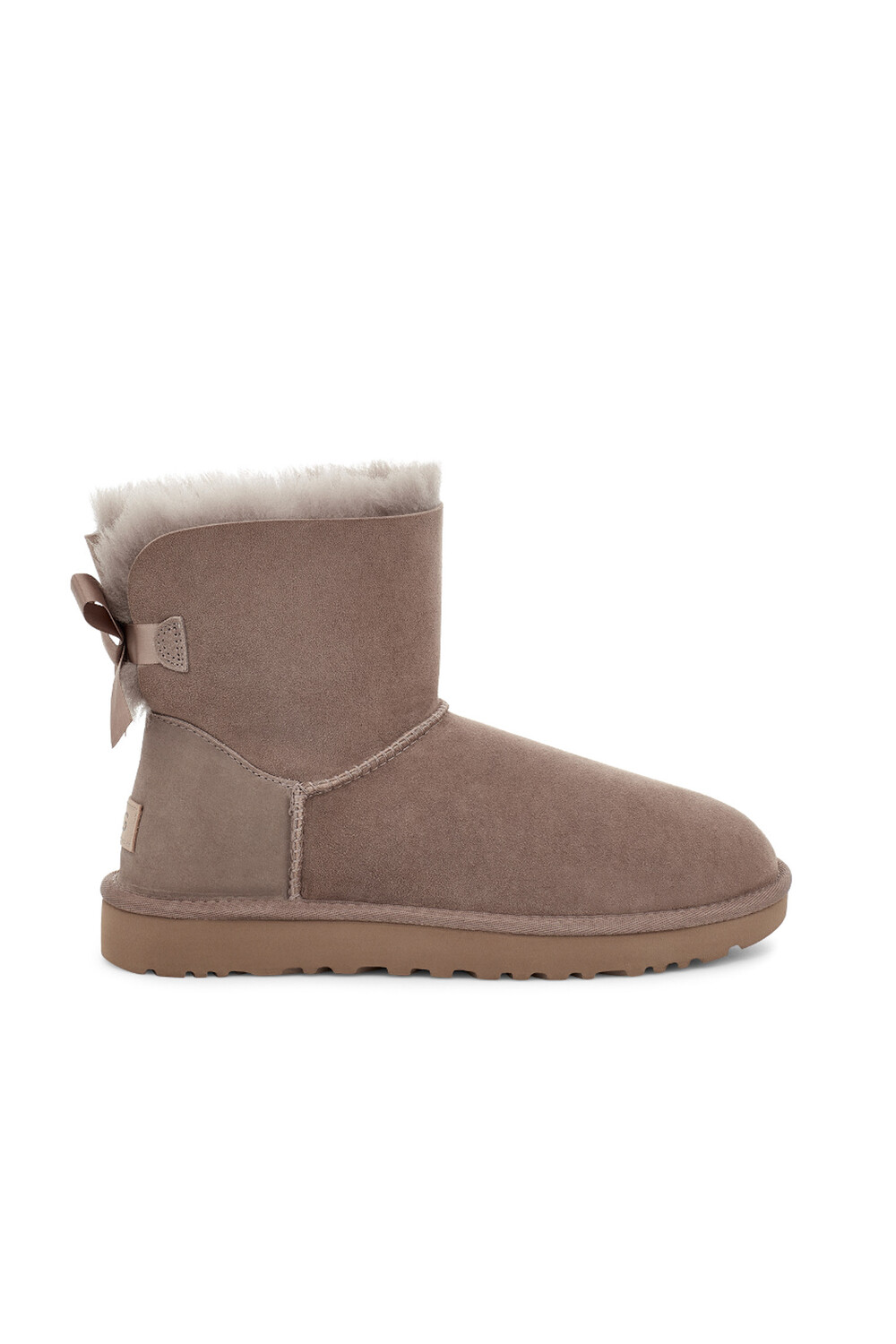 

Ботильоны - Коричневые - На плоской подошве UGG, коричневый