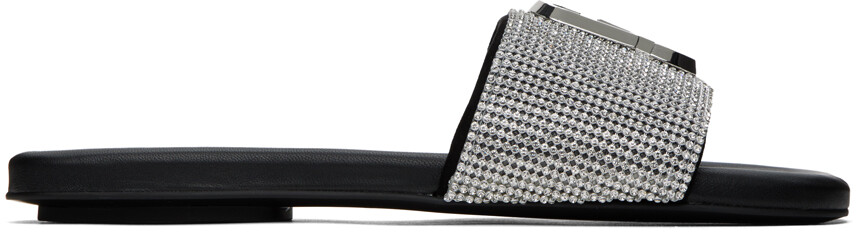 

Черные сандалии 'The Rhinestone J Marc' Marc Jacobs