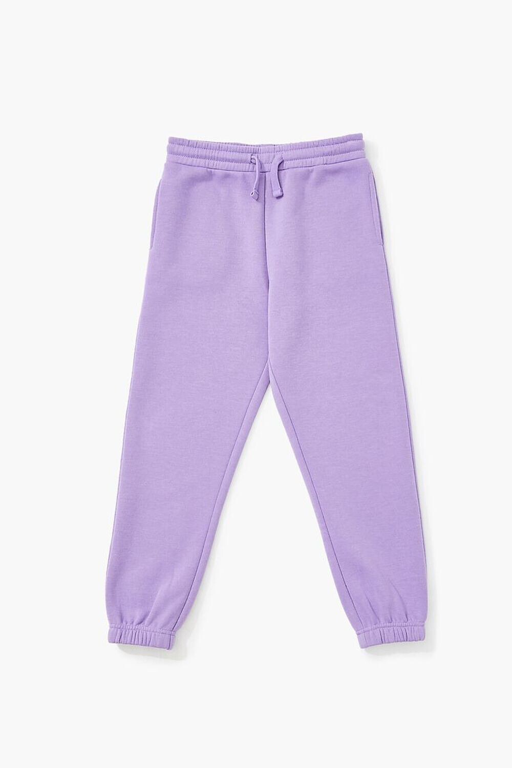 

Детские базовые джоггеры на шнурке Forever 21, фиолетовый