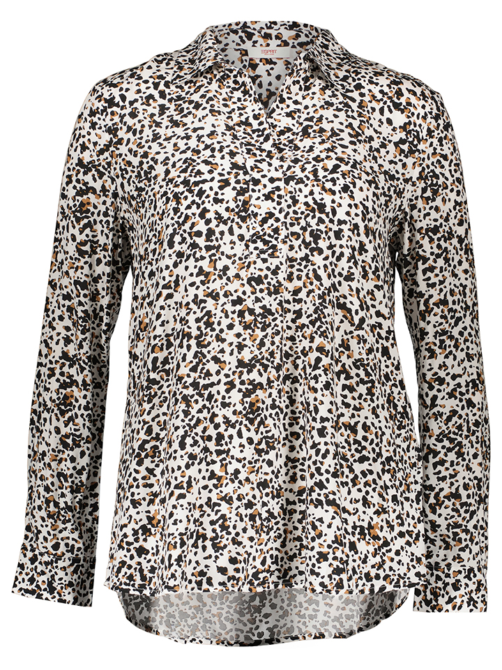 Блуза ESPRIT Hemd, кремовый