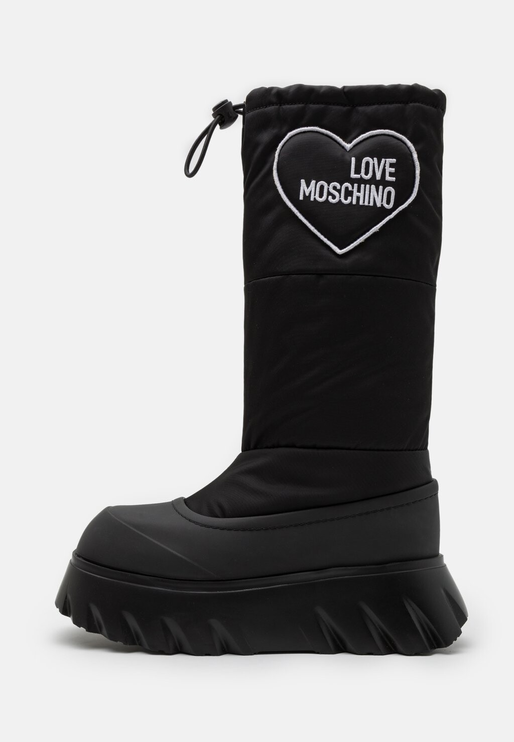

Сапоги с платформой Love Moschino, черный