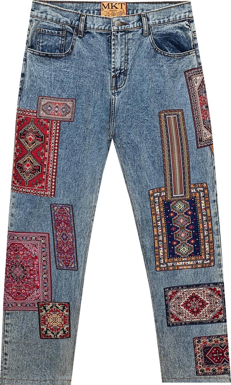 

Брюки Market Rug Dealer Denim 'Blue Denim', синий