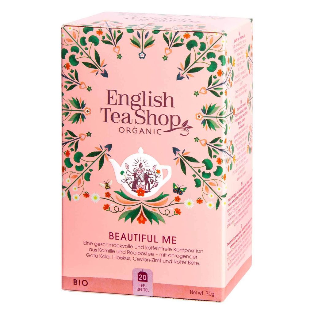 

ETS - Beautiful Me, ОРГАНИЧЕСКИЙ оздоровительный чай, 20 чайных пакетиков English Tea Shop