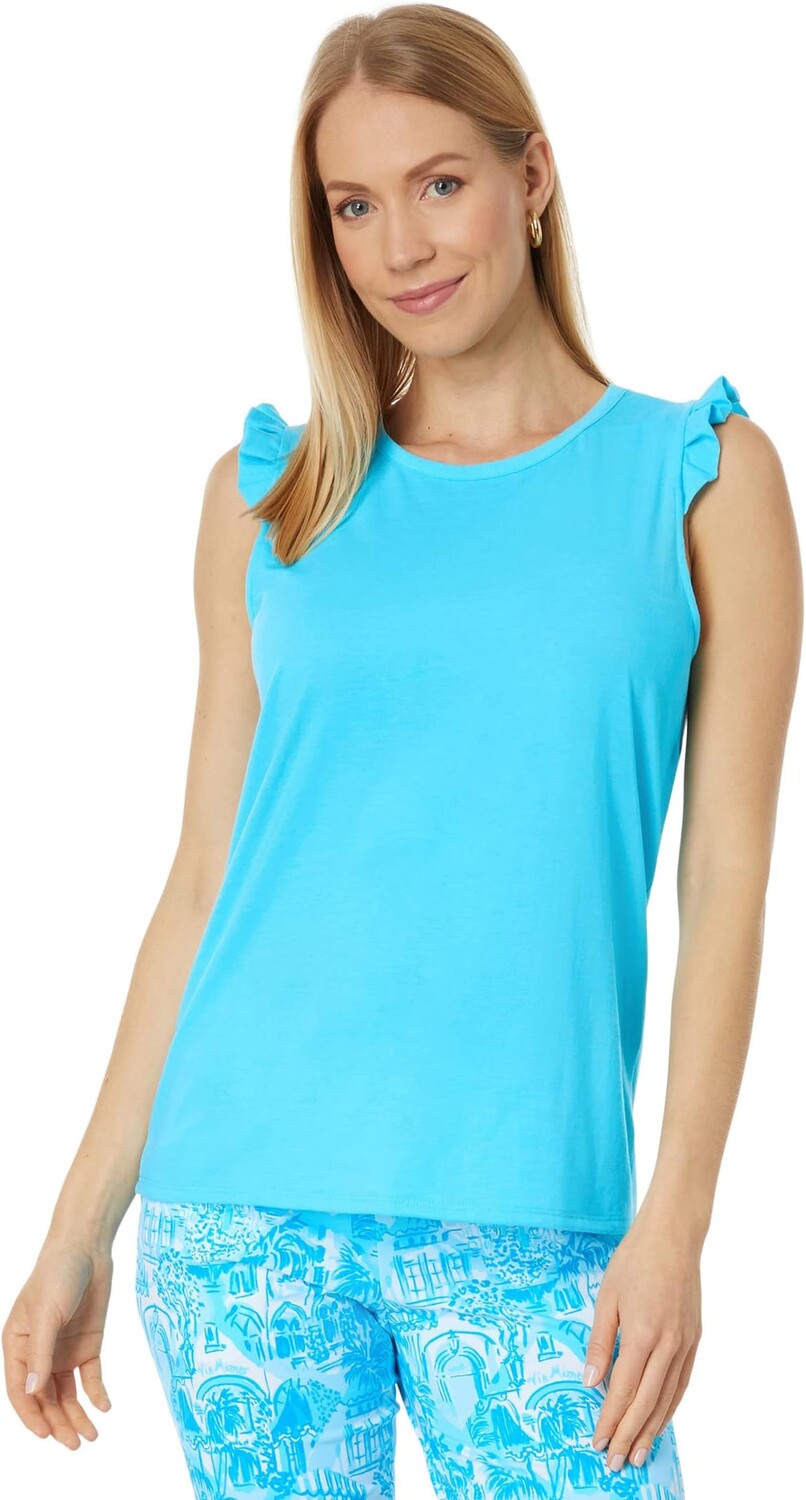 

Брэкстон Танк Lilly Pulitzer, цвет Amalfi Blue