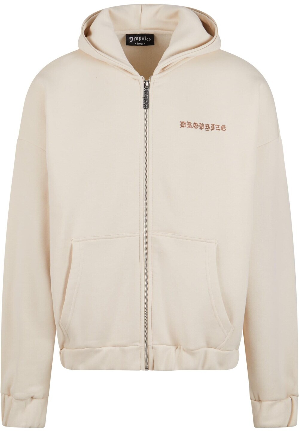 

Толстовка на молнии Dropsize Crime, крем