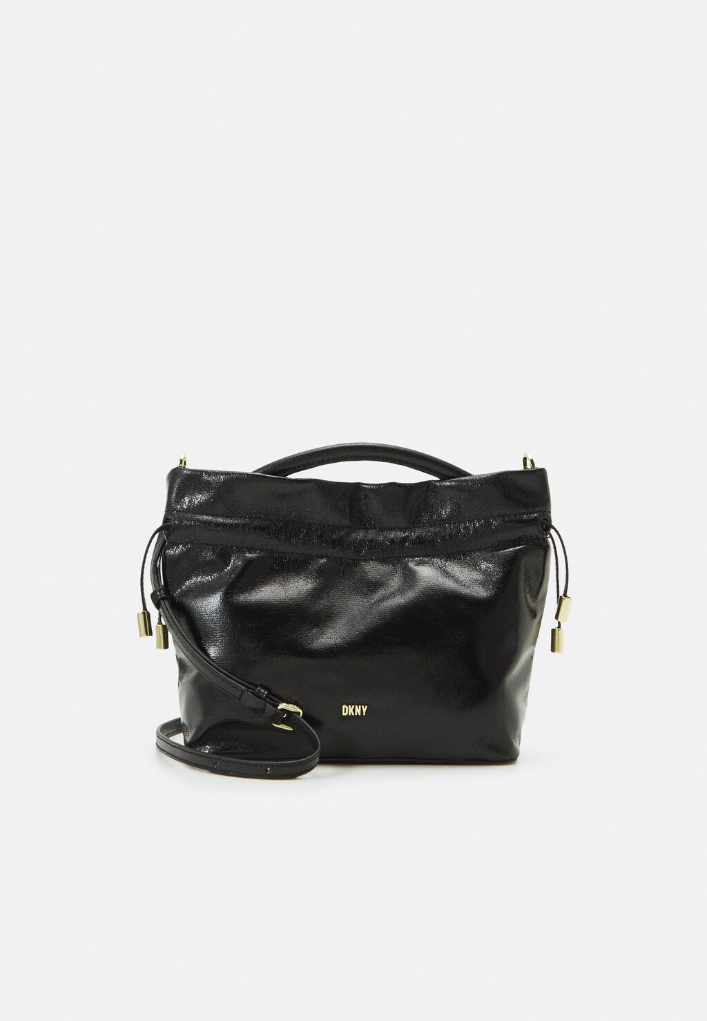 

Сумочка DKNY FEVEN CROSSBODY, цвет black/gold
