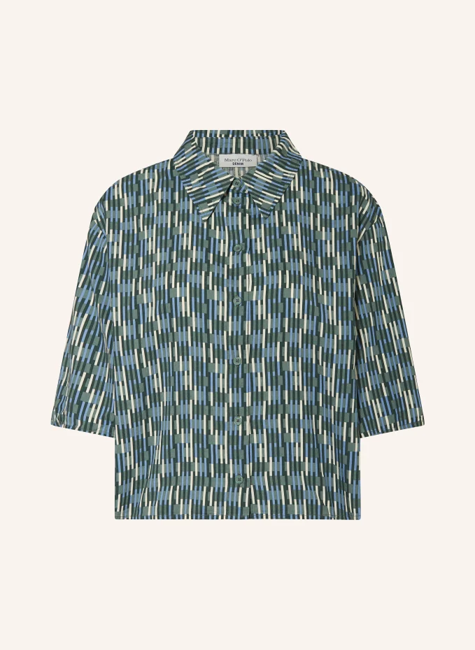 

Укороченная блузка-рубашка Marc O'Polo Denim, зеленый