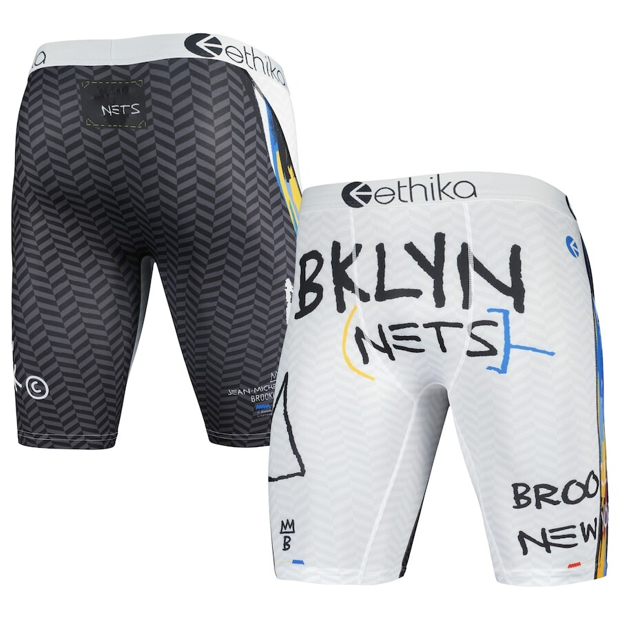 

Боксеры Ethika Brooklyn Nets, белый