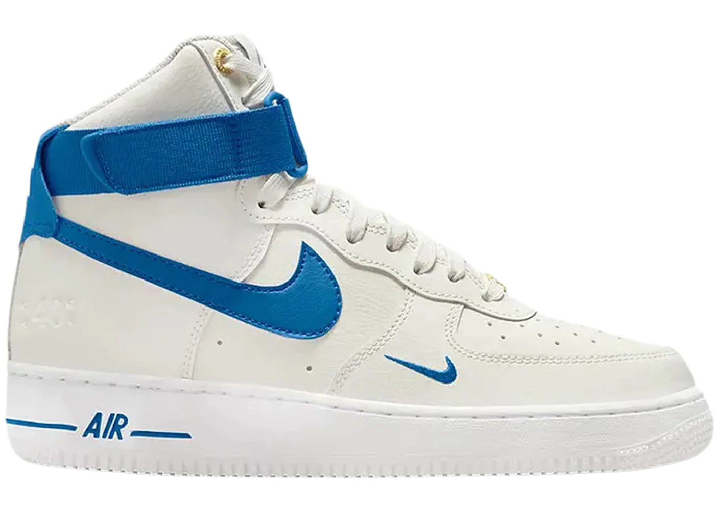 

Кроссовки Nike Air Force 1 High 40th Anniversary женские, белый / голубой