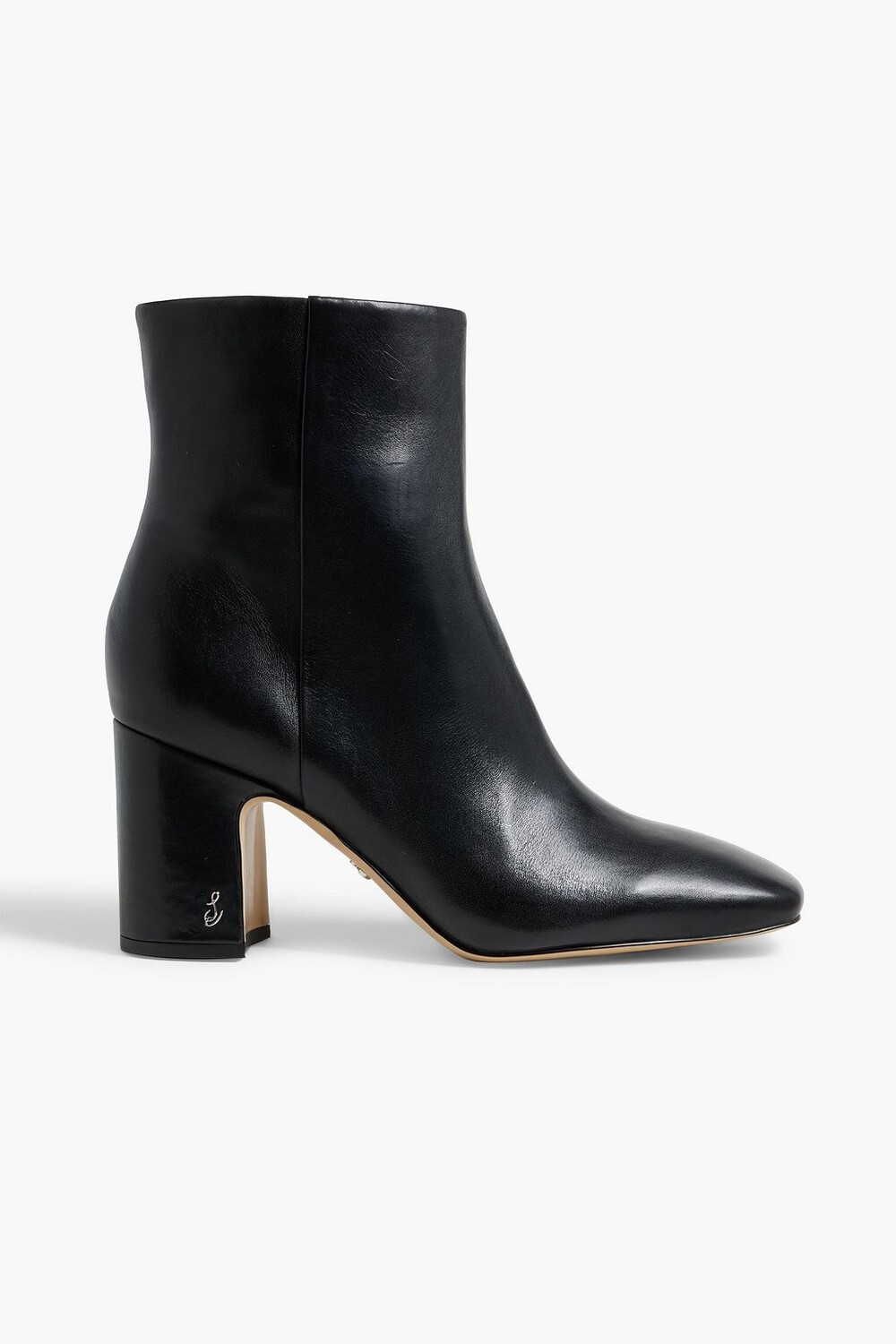 

Ботильоны из желтой кожи SAM EDELMAN, черный
