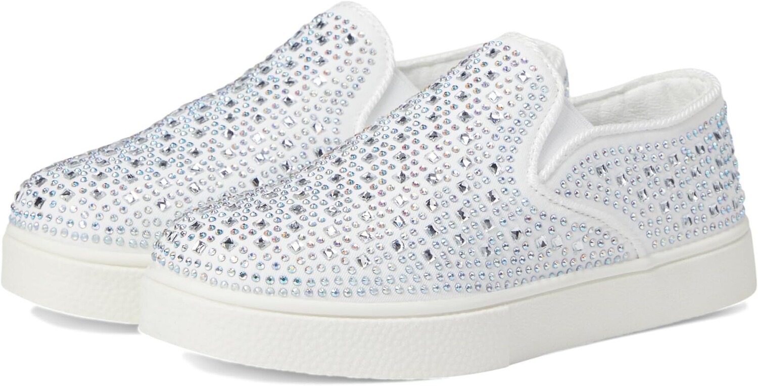 

Кроссовки Studded Sneakers Badgley Mischka, белый