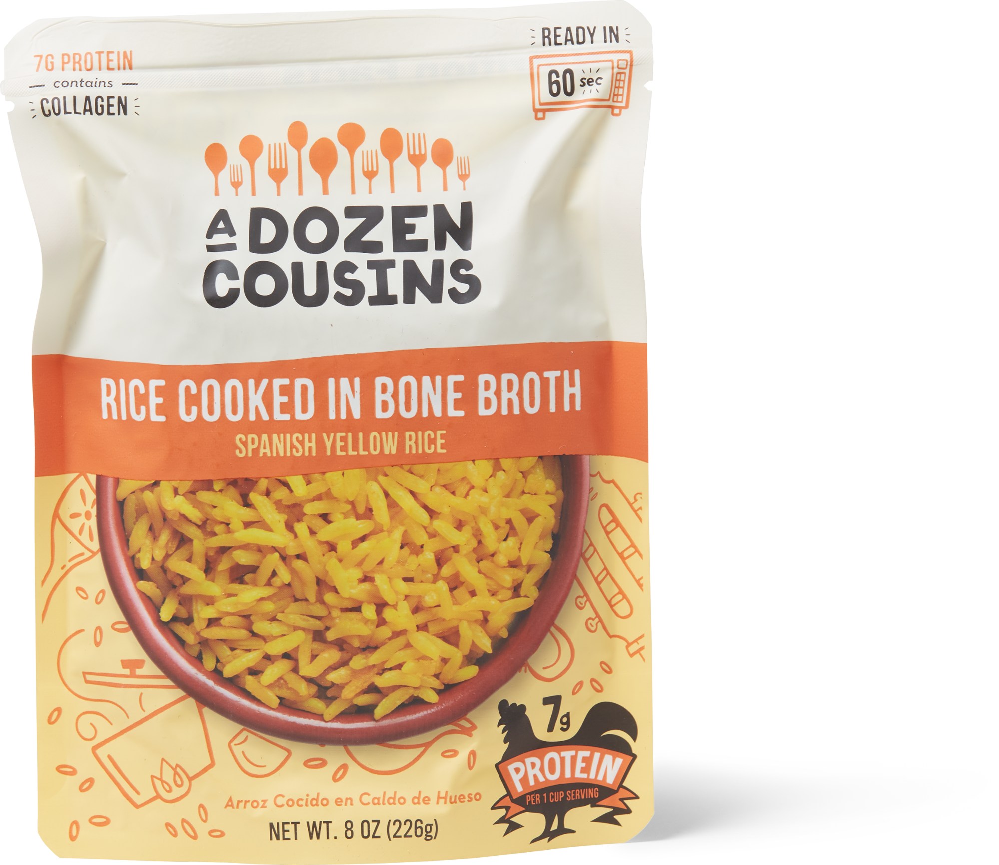 Рис, приготовленный в костном бульоне – 1 порция A Dozen Cousins