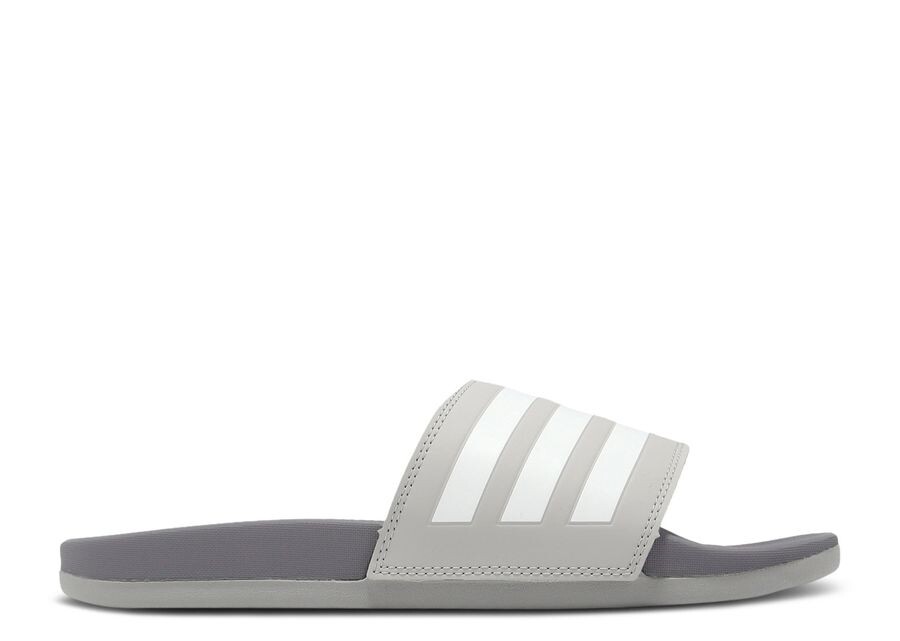 

Кроссовки adidas Adilette Comfort Slide 'Grey White', серый
