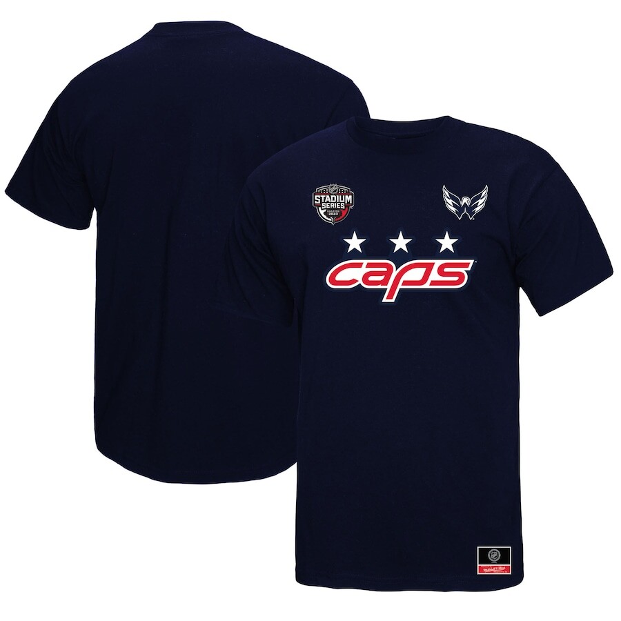 

Футболка с коротким рукавом Mitchell & Ness Washington Capitals, нави