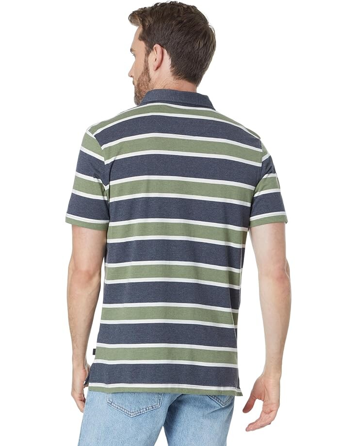 

Поло Quiksilver Stripe Lite Polo, цвет Tarmac