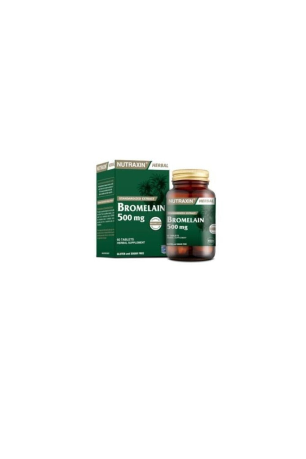

Nutraxin Бромелайн 500 мг 60 капсул