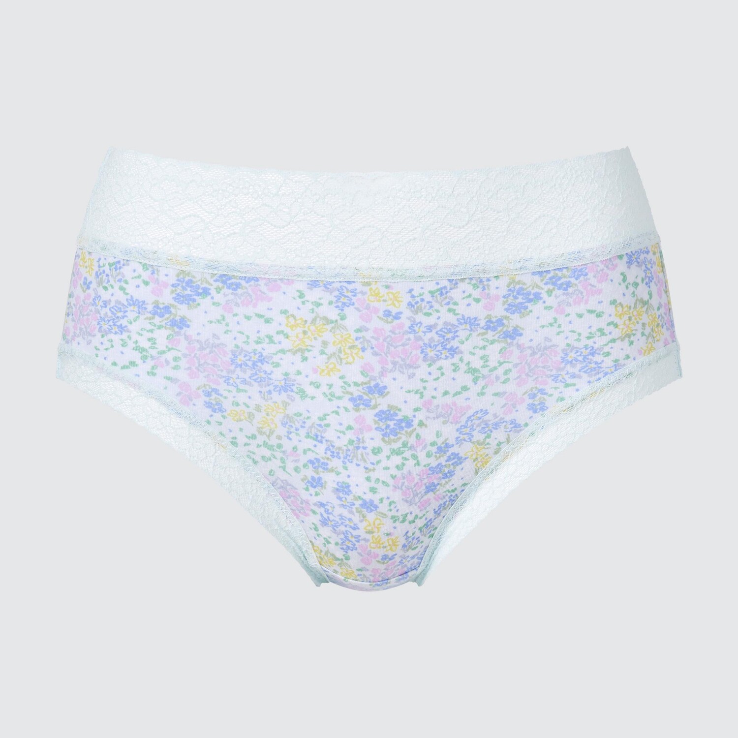 

Шорты Uniqlo Just West Mini Flower, светло-синий