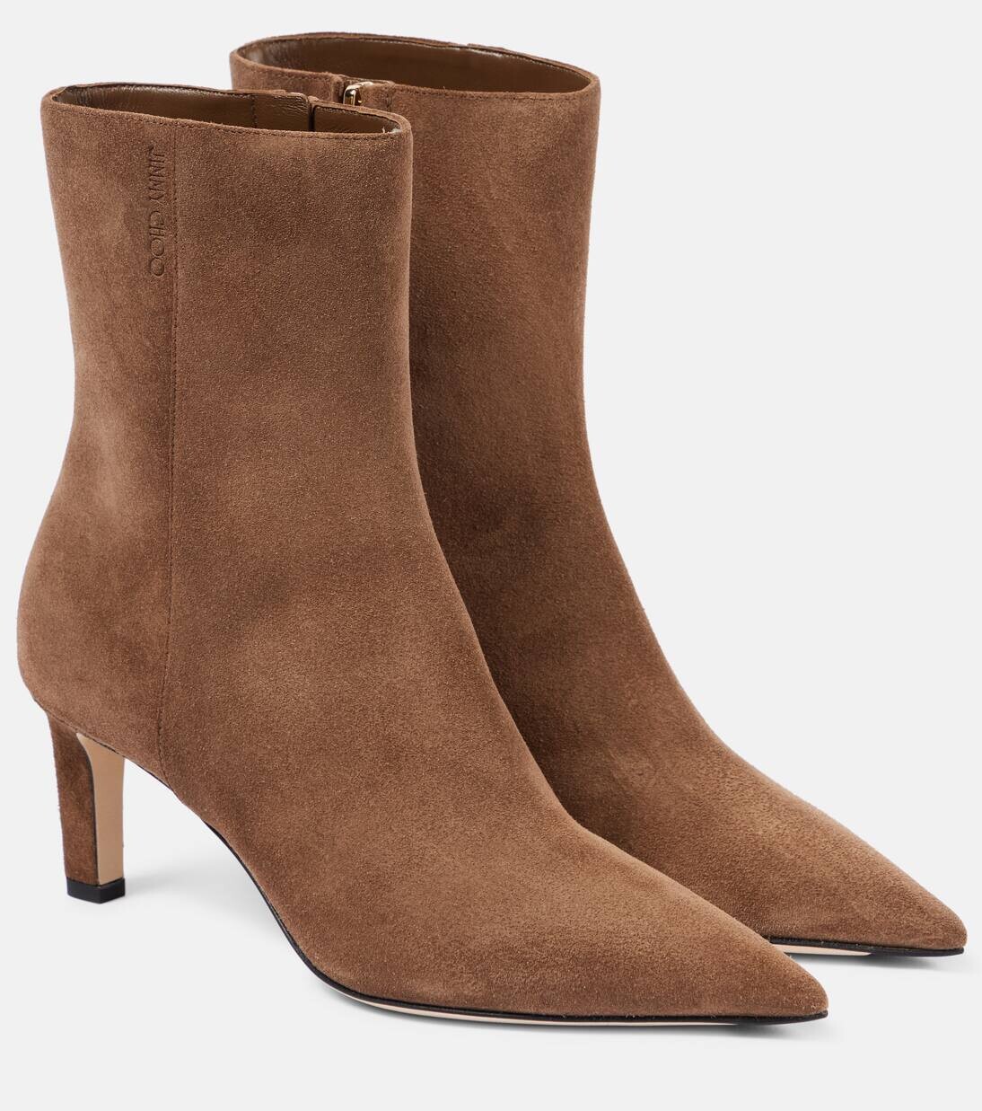 

Ботильоны Alizze из замши Jimmy Choo, цвет oak