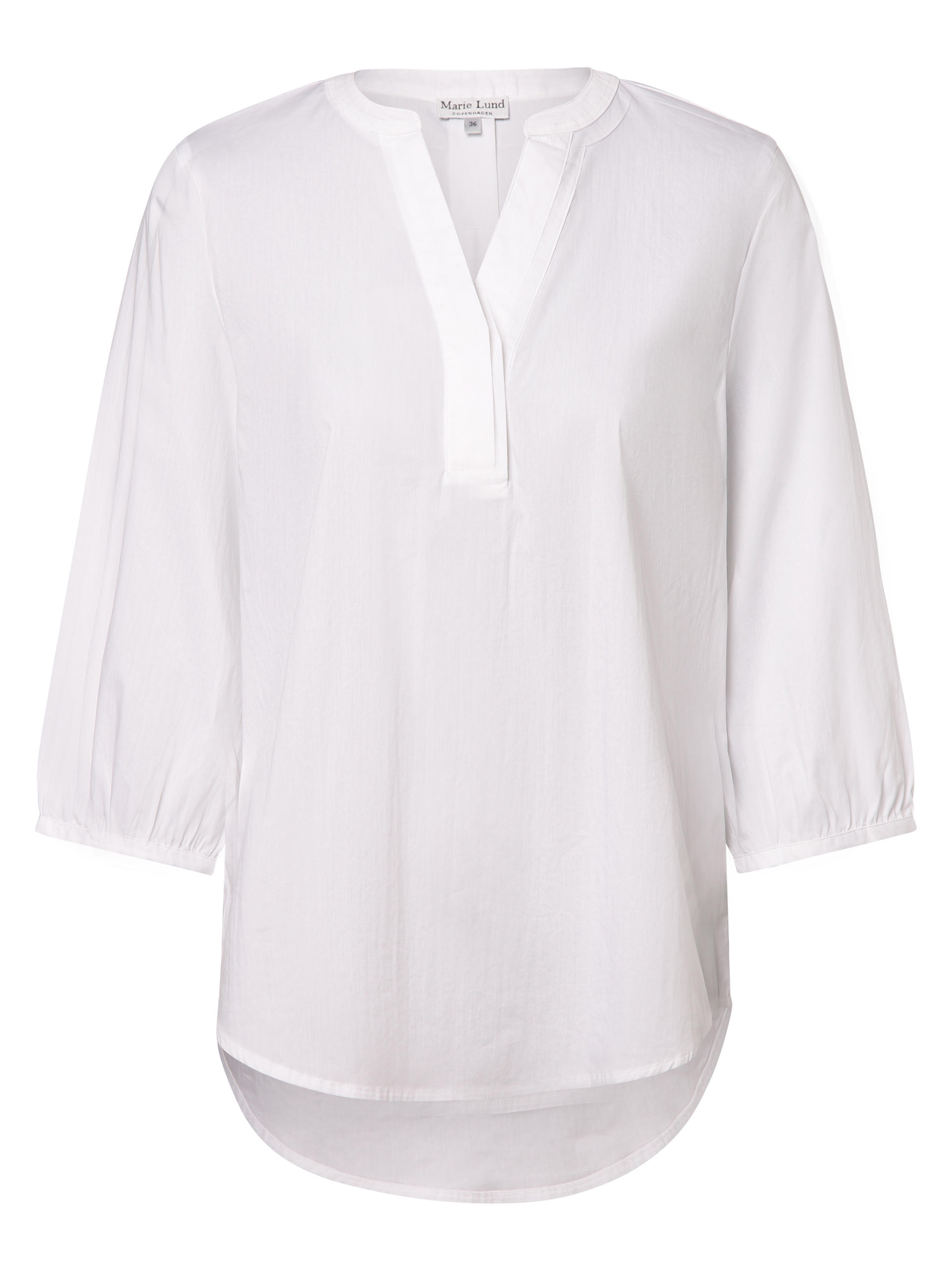 Блуза Marie Lund nshirt, белый топ marie by marie размер 42 44 белый