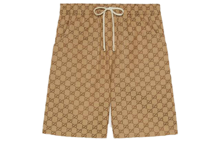 

Шорты Gucci x The North Face GG Canvas, коричневый