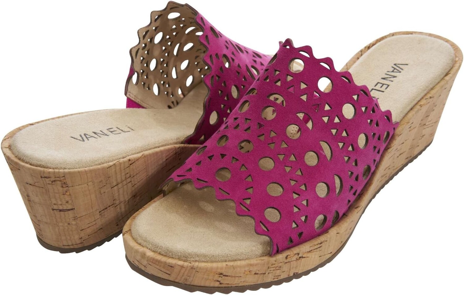 

Сандалии Vaneli Cammie, цвет Fushia Suede