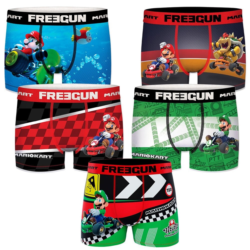 

Боксеры Freegun Mario Bros PK5477 5 шт, разноцветный