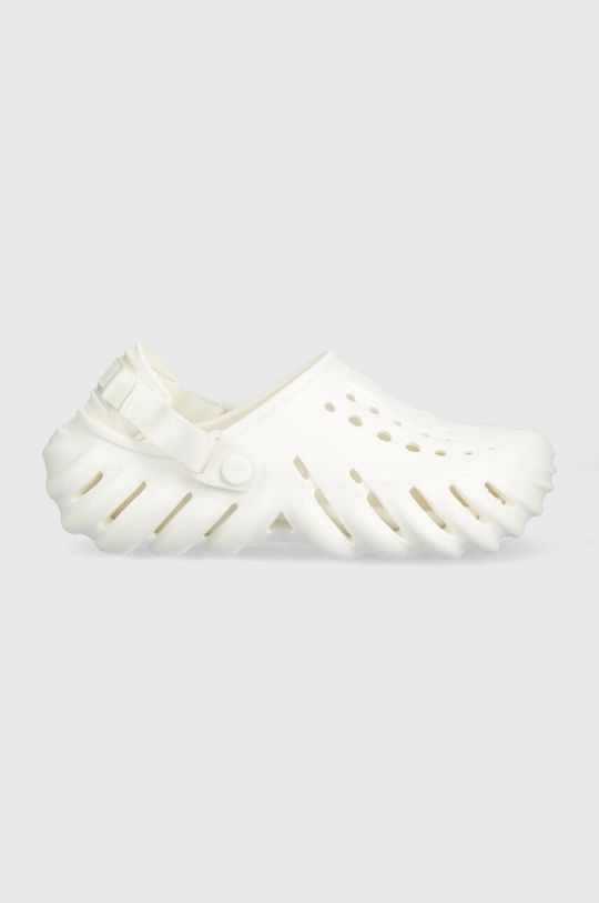 Шлепанцы Echo Clog Crocs, белый цена и фото