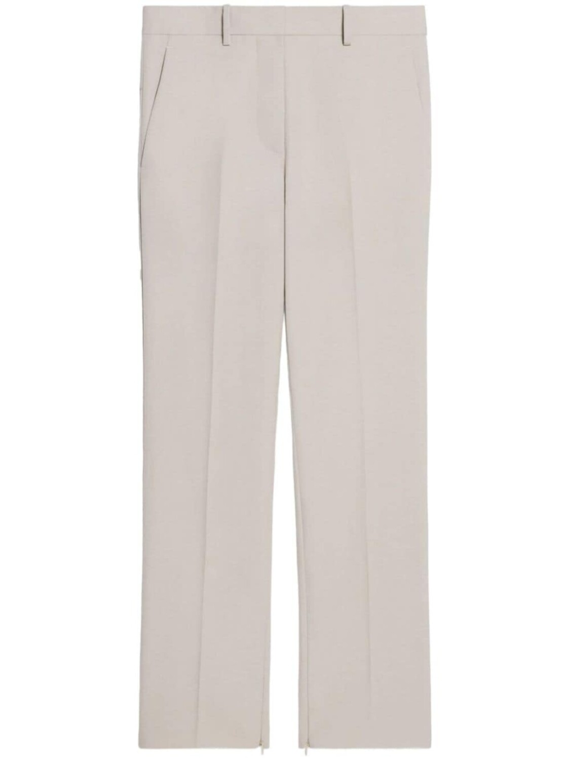

Helmut Lang брюки из вирджинской шерсти, нейтральный цвет