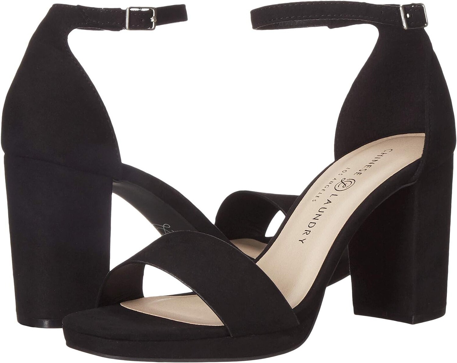 

Босоножки Teri Chinese Laundry, цвет Black Microsuede