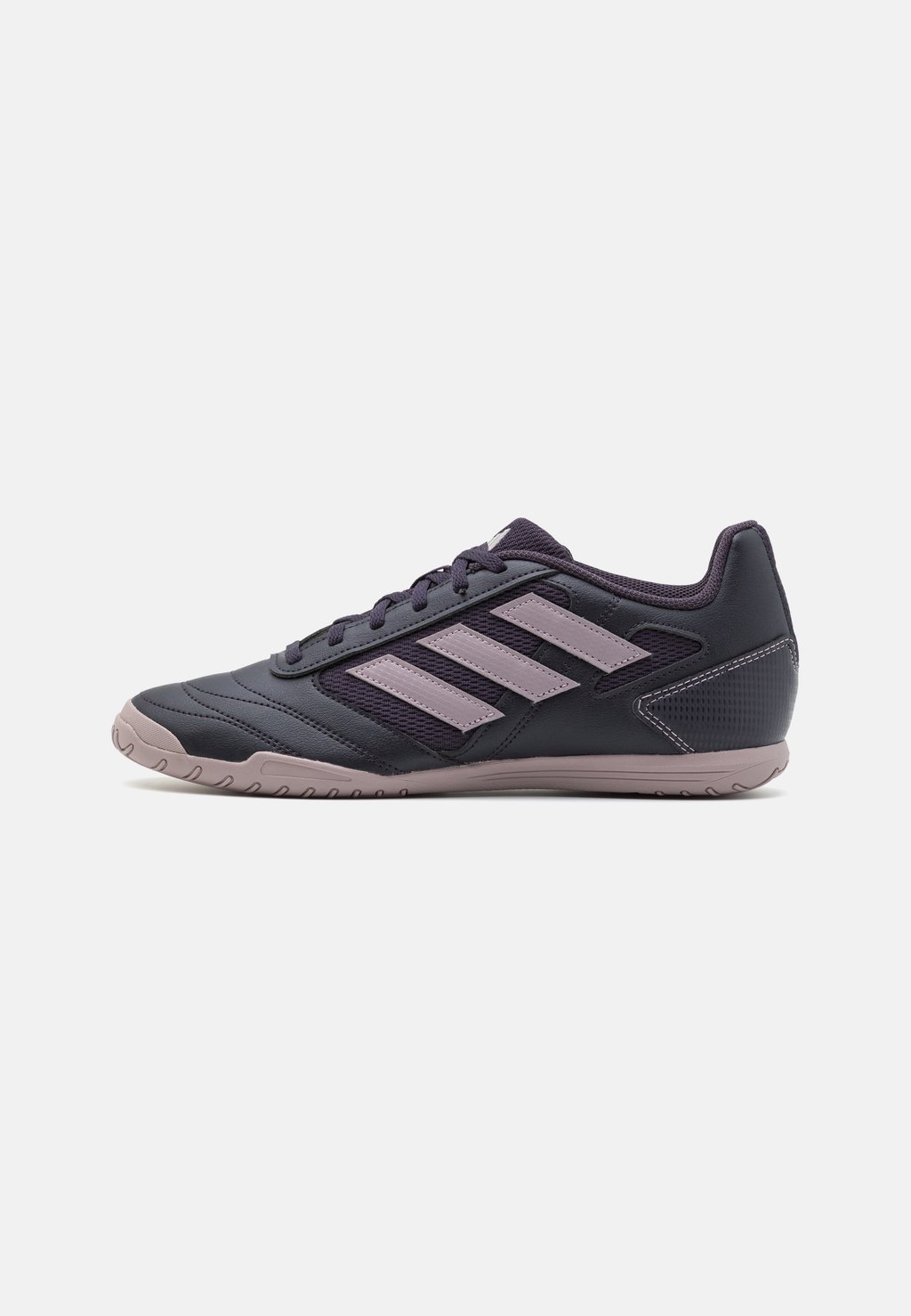 Обувь для футзала Super Sala 2 Adidas, цвет aurora black/aurora metallic/preloved fig цена и фото