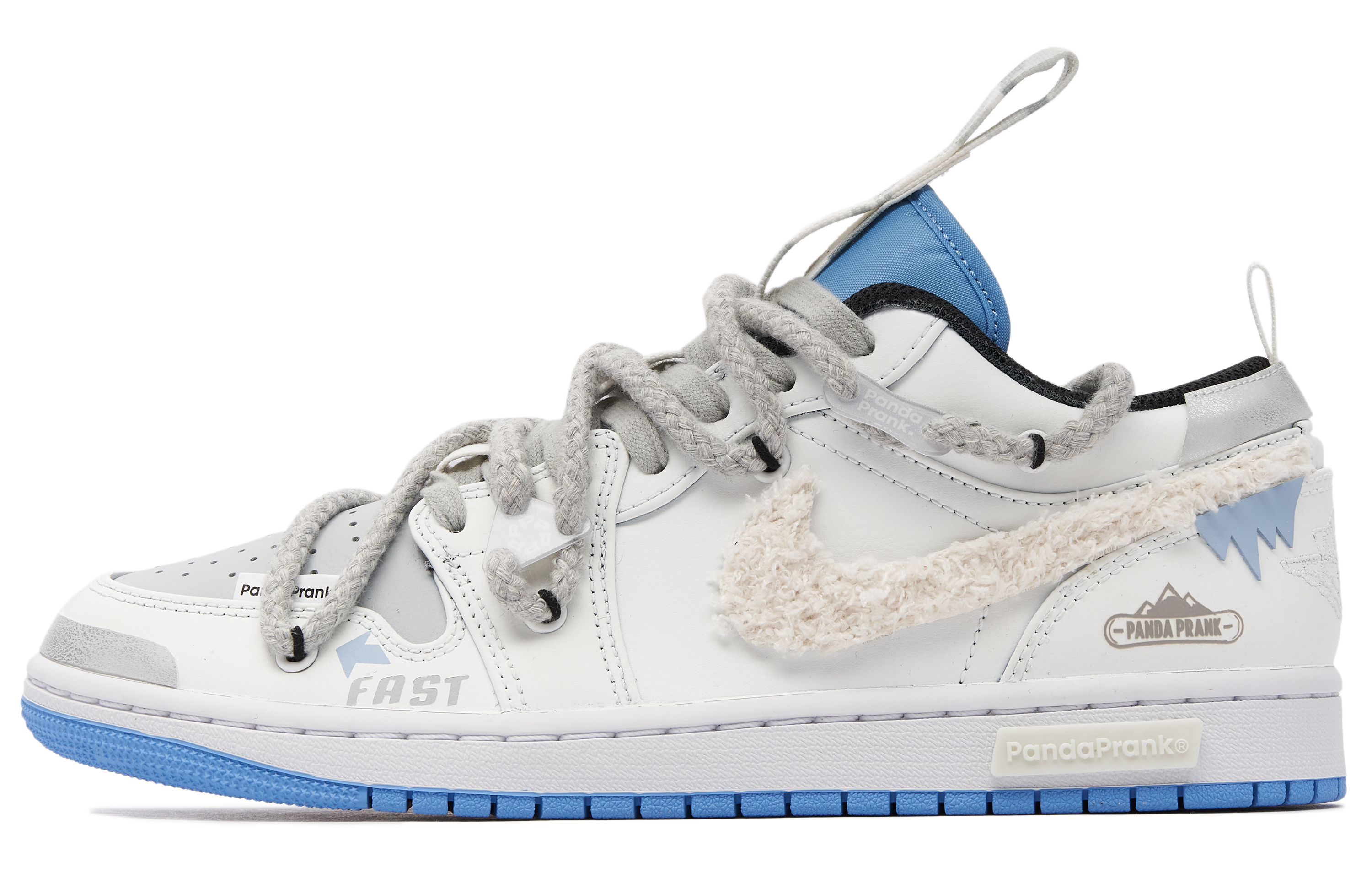 

Кроссовки Air Jordan 1 Vintage Basketball Shoes Men Low-Top White