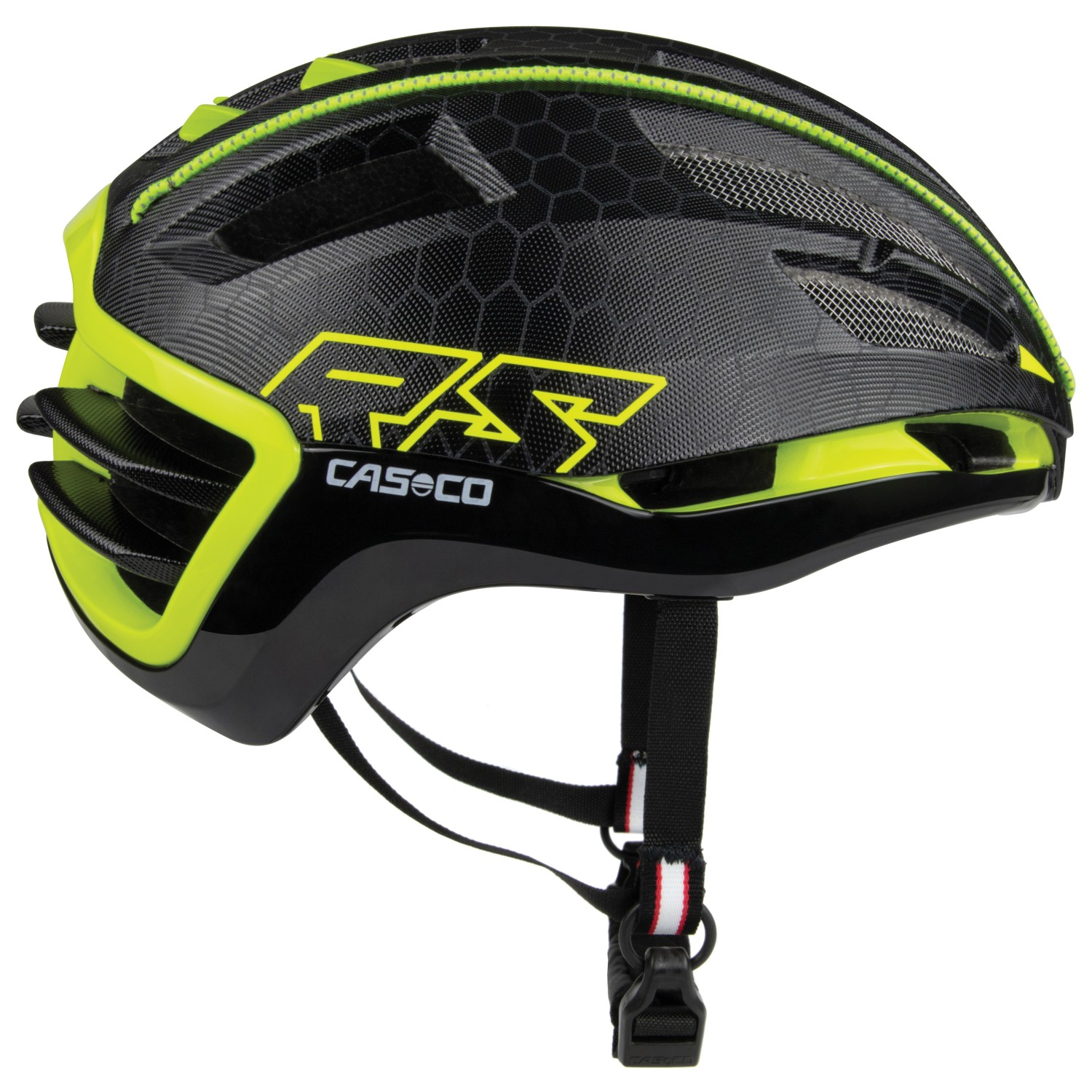 Велосипедный шлем Casco Speedairo2, цвет Black/Neonyellow велосипедный шлем casco cuda2 04 1634 m