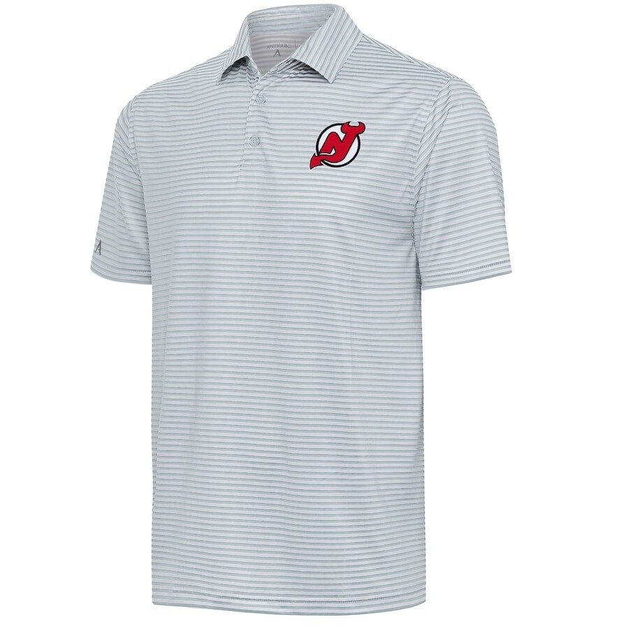 

Поло с коротким рукавом Antigua New Jersey Devils, серый