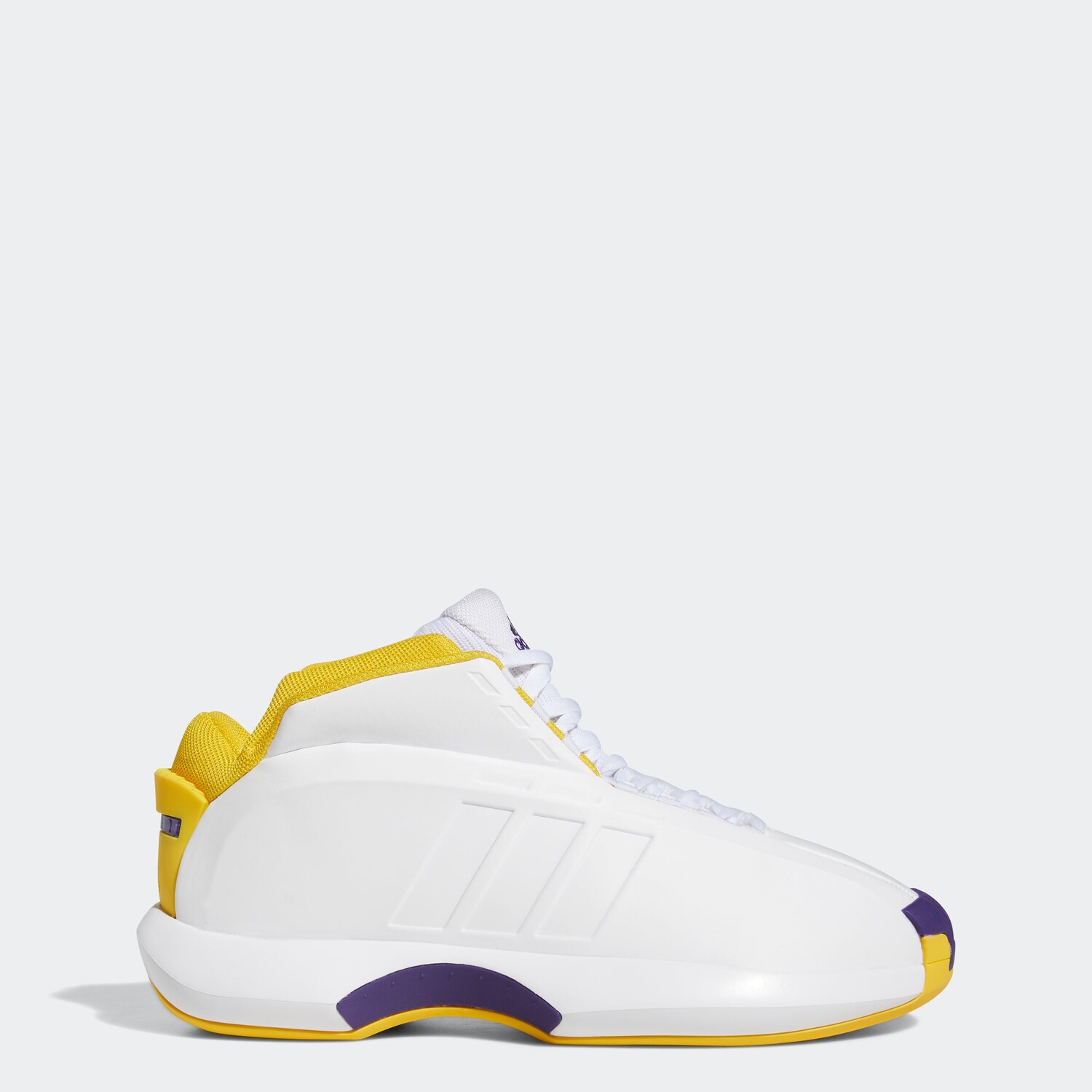 

Мужские кроссовки adidas Crazy 1, цвет Cloud White / Bold Gold / Collegiate Pur